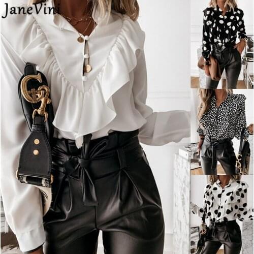 Офисные блузки JaneVini China At AliExpress