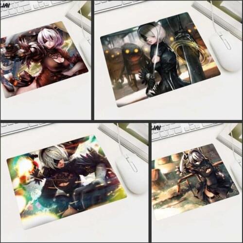 XGZ DIY Cartoon Games 22X18/25X20/29X25CM Mouse Pad Rubber Rectangle Sexy Nier Automata Gamer Laptop Pc for DOTA2 Gta 5 Gta v