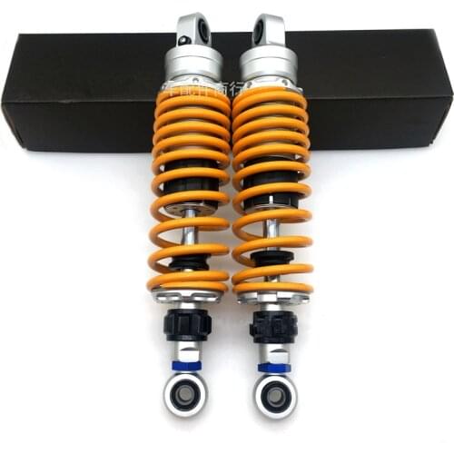 Motorcycle Gas Rear Shock Absorbers Damper 310-350mm Eye To Eye Rebound Damping Adjustable For Dirt Bike Scooter Atv Monkey Bike