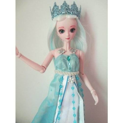 19'' 50CM cheap blyth bjd doll cosmetic diy high gift doll with clothes make up and shoes