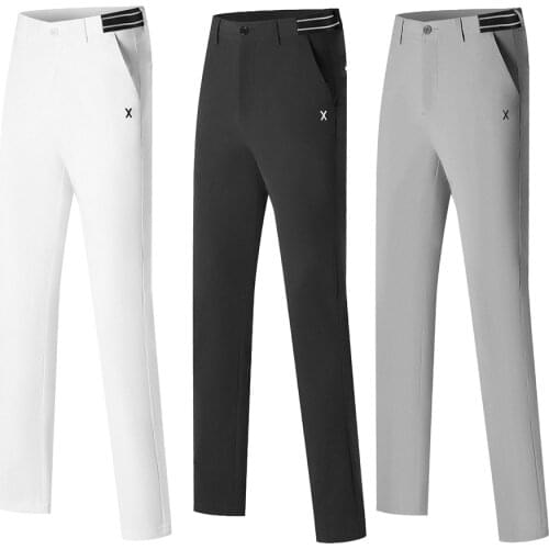2021 New Autumn Golf Clothing Mens Sports Outdoor Leisure High-Quality Quick-Drying Breathable Trousers Anti-Wrinkle Pants