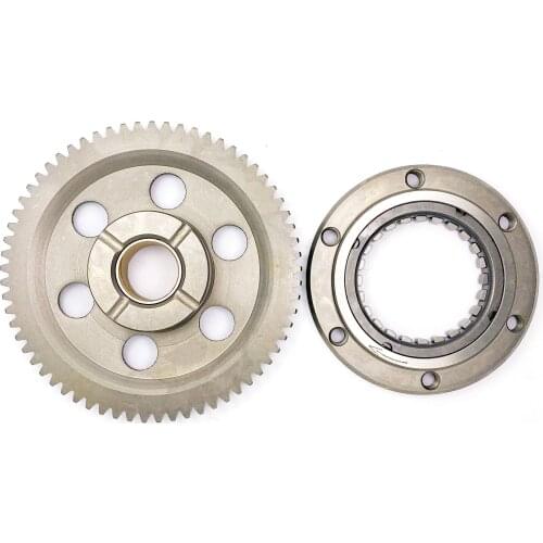 NEW STARTER CLUTCH AND GEAR 65T FIT GRIZZLY 350 GRIZZLY YFM350 2007-2011