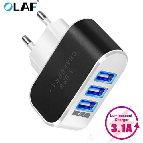OLAF Fast USB Charger for iPhone 7 8 Plus X XR XS Max Wall Charger for Samsung S8 S9 For Xiaomi Redmi Note 5 6 7 Pro USB Charger