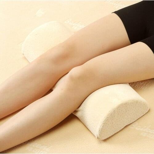 Semicircle Memory Yoga pillow Multifunction Legs neck Pregnant woman Waist memory pillow 49-18 cm