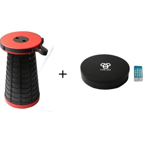 Portable Retractable Scanning Stool adding Rotating Table