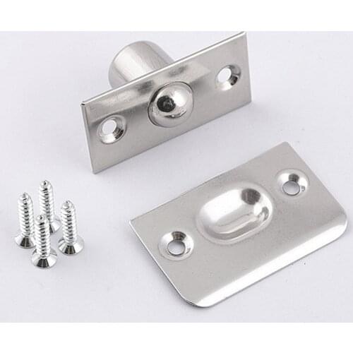 Spring Invisible Wooden Cabinet Door Beads Lock Closet Ball Catch Latch Catcher Door Latches Touch Beads Locking Door
