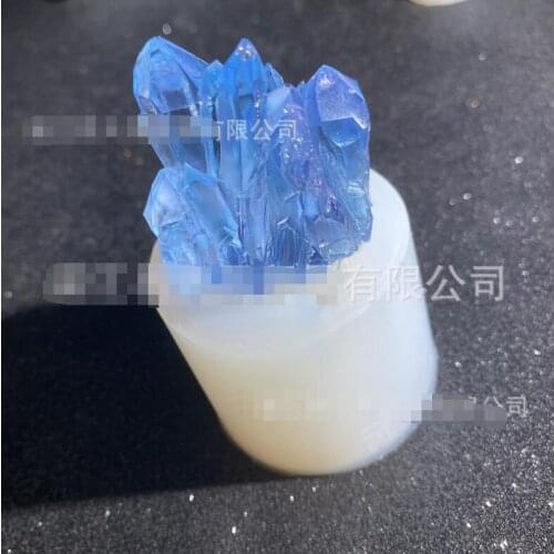Silicone Mould Dried Flower Resin Decorative DIY mountain peak Crystal icicle Crystal cluster Type epoxy resin molds for jewelry
