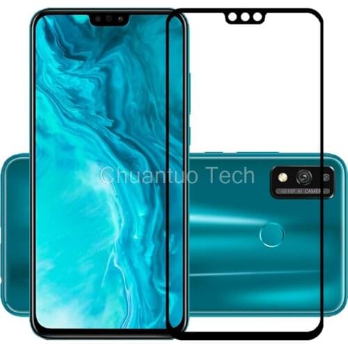 75 Pcs/Lot 2.5D Premium Tempered Glass for Huawei Honor 9X Lite Full Cover Screen Protector Protective Film