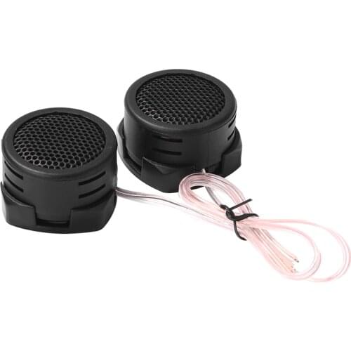 1Pair Universal High Efficiency Mini Dome Tweeter Treble Loudspeaker 2x Loud Speaker Super Power Audio Sound Car Stereo Speakers
