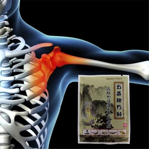 24pcs/3bags Medical Pain Relief Patch for Knee/Neck/Back Pain Reliefing,Self heating scorpion venom herbal Plaster