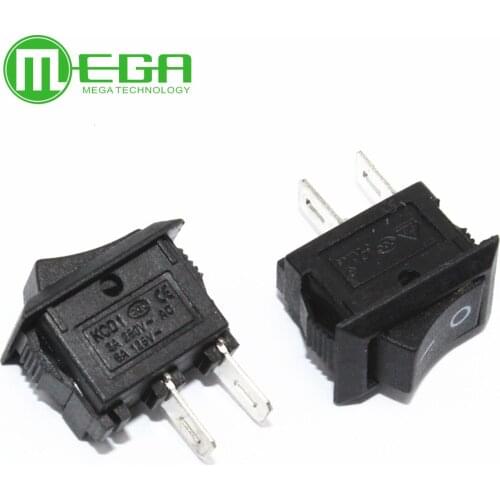 50PCS ON / OFF Switch 250VAC 3A 2 Connectors 2 Pin ROHS