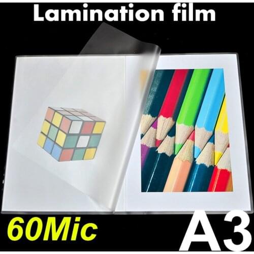 A3 60MIC laminating pouches laminating film