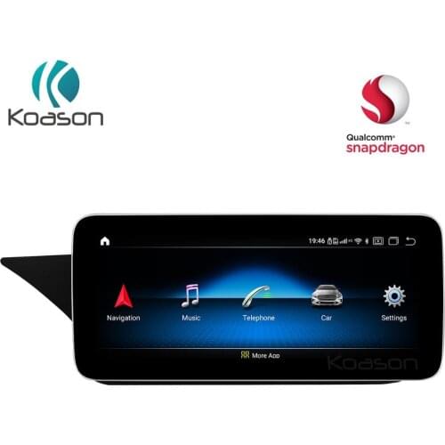 Android 10.0 Qualcomm 10.25 inch Screen Car GPS Navigation for Mercedes Benz E class 10-16 Vehicle Multimedia Player System