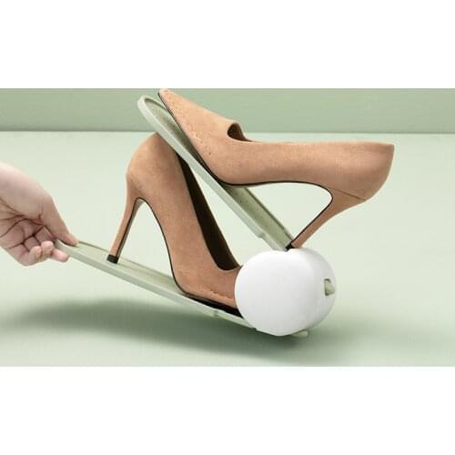 Double-layer 3D Adjustable Shoe Rack Space-saving Integrated Shoe Storage Bracket Simple Household Organizer Shoebox Stand Shelf