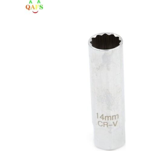 14mm 12 PT Point Remover Wrench MINI Spark Plug Socket Thin Wall 3/8" Drive For Mercedes For Peugeot