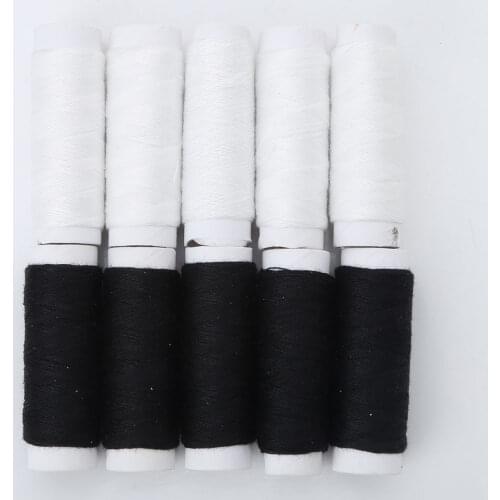 10Pcs Sewing Threads Kit Durable Polyester Spools Home Quilting Tailoring Repairing Tools Handmade Needlework Sewing Accessories
