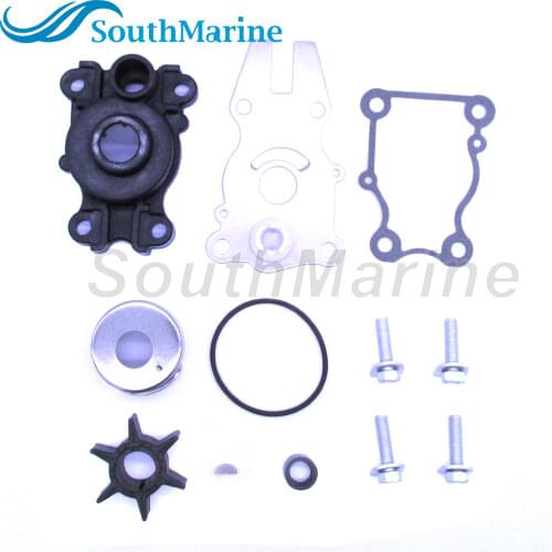 Boat Motor 63D-W0078-01 Water Pump Repair Kit without Housing for 40HP 50HP 60HP Outboard Engine, 18-3434 Sierra Marine