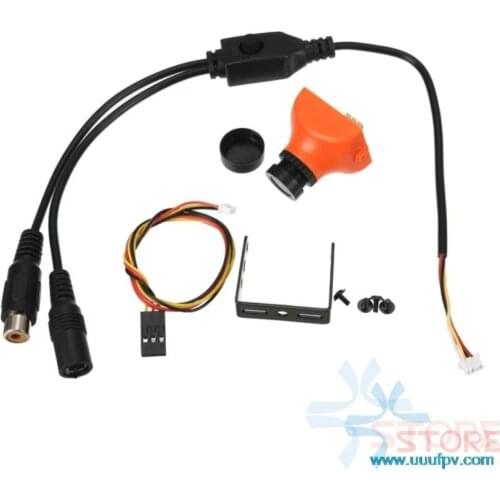 Micro 1/3 CCD 600TVL PAL 2.8mm FOV 120 Degree FPV Mini Camera 25*25mm For FPV Racer