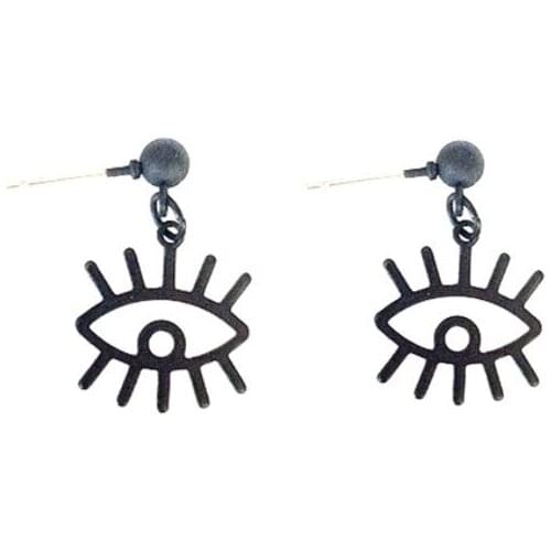 Fashion jewelry accessories metal eye earrings for women
