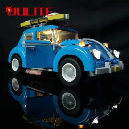 LED Light Up Kit For 10252 Beetle Model And 21003 DIY Toys Set (Not Included Building Blocks)