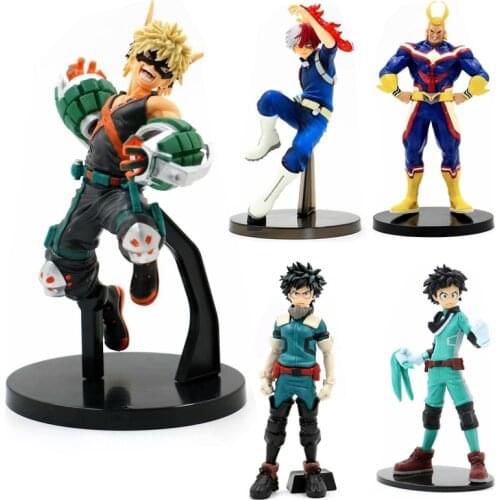 New My Hero Academia Figure Midori Valley Iku Bakugo Katsuki Desk Decoration PVC Action Figure Collectible Model 19cm 16cm 25cm