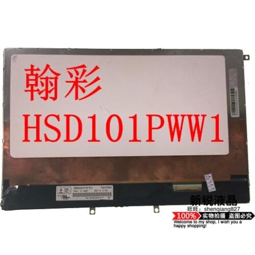 New original 10.1 inch 1280*800 HSD101PWW1 A00 HSD101PWW1-A00 Rev:4 for Tablet PC OLED lcd screen display panel