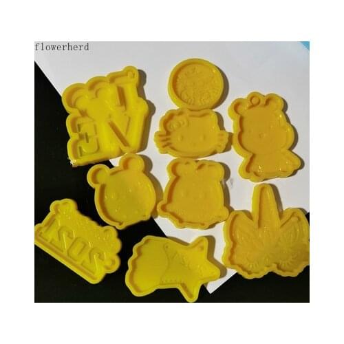 Baking Tools for Cakes Mouse Head Silicone Mold Resin Keychain Mold Chocolate Mold Cake Decorating Tools Baking Accessories