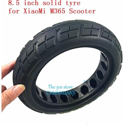 8.5 inches Hollow Rubber Tyres Solid Tyre for Xiaomi Mijia M365 Electric Scooter No-Inflation Tire Thick Wheels For M365 Pro