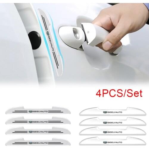 Car Door Transparent Anti-collision Side Edge Protection For Geely Emgrand X7 EC7 EC8 EV8 EX7 Atlas Boyue CK2 GC7 GS GC2 GC5 GC6