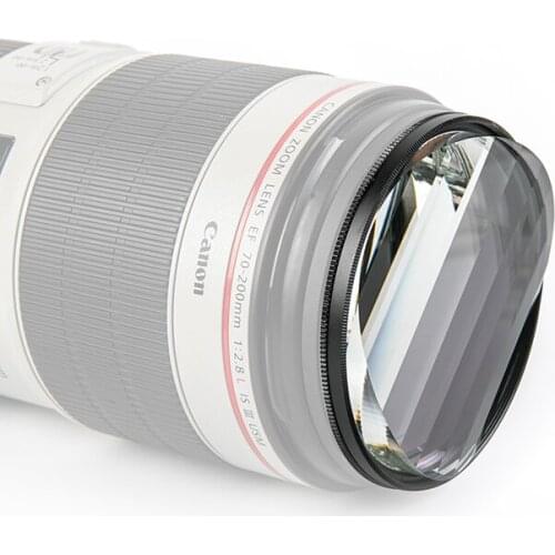 Sheji Photographic Camera Special Effects 77mm Linear Glass Prism Filter SLR Accessories