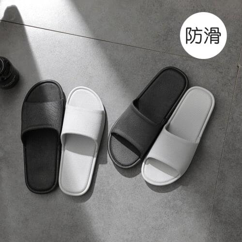 Slippers Mens Indoor Couples Home Household Non-slip Soft Bottom Bath Slippers Womens Slippers Mens Shoes
