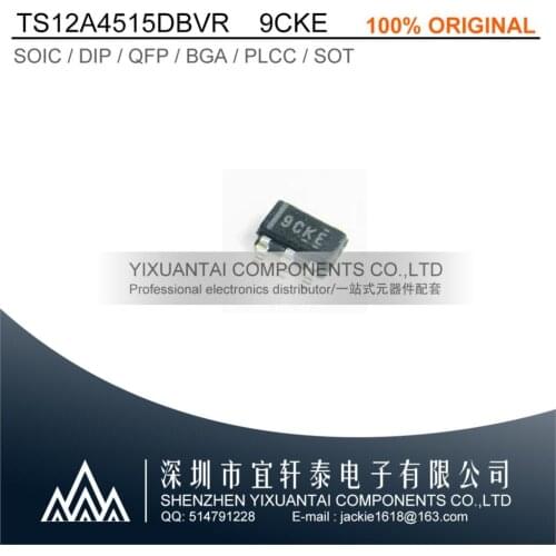 TS12A4515DBVR TS12A4515 12A4515 9CKE SOT23-5 5pcs/lot 50pcs/lot 100pcs/lot Free shipping 100% original