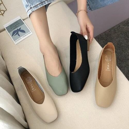 Womens shoes fashion womens casual shoes pointed flat shoes breathable shoes low heel shoes
