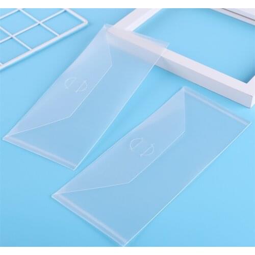 10 Pcs / Set Plastic Pockets For Stamp and Slimeline Dies Storage Pockets for Crafters Collect Stamps Cutting Die Storage Sheet