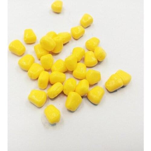 100pcs Artificial Bait Soft Lure Corn Carp Fishing Quality Outdoor Smell Baits Corn Lures the High Of With Baits