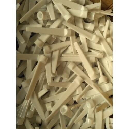 100pcs/ lot 70mm white plastic golf tee