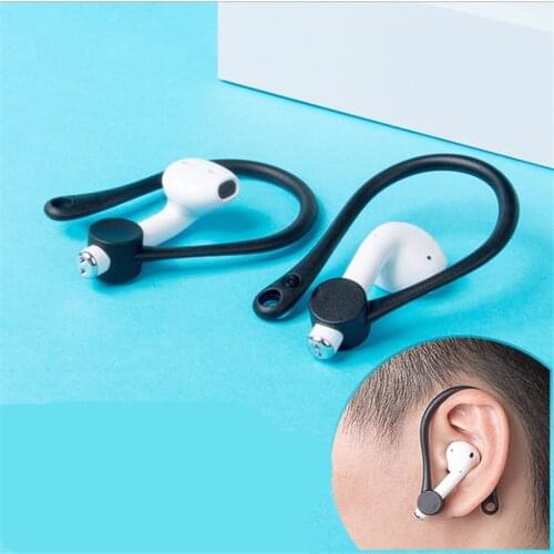 2019 2pcs Sillicon Earhook Ear Hook Loop Earloop Clip For Bluetooth Headset 6.0mm airpods accessories earbuds