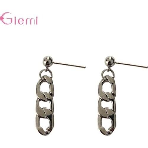 New Arrival 925 Sterling Silver Gold Stud Earrings For Women Girls Wedding Engagement Fashion Jewelry Valentines Day Gift