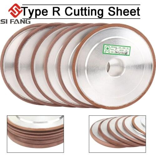 150mm Diamond Grinding Wheel 150mm Circular edge diamond Disc For Metal Tungsten Steel Milling Cutter Tool R1 R1.5 R2 R3 R4 R5