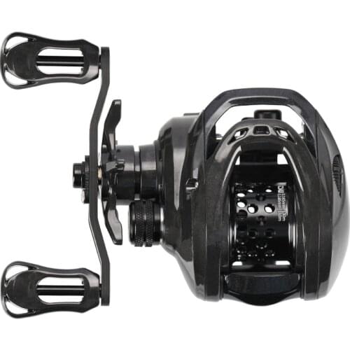 Baitcast Reel) Micro-drip wheel 50/100 type carbon Lure perch with clever mouth and universal drip wheel shallow cup reel