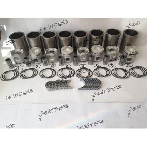 Free Shipping Ef750 Cylinder Liner Kit With Bearing Set For Hino Engine