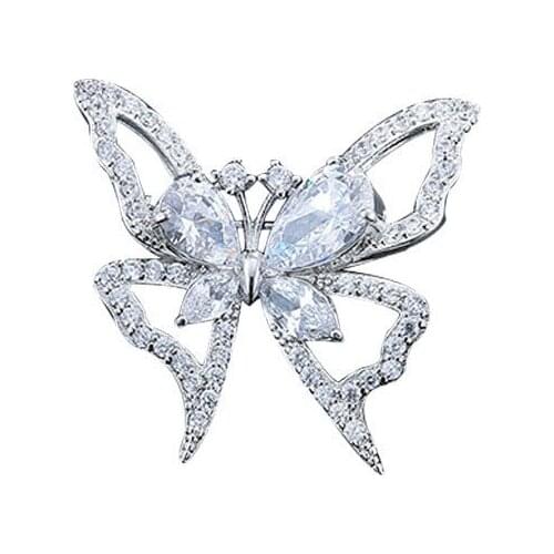 DIWENFU Brooches Bow On Clothes