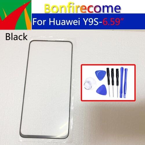 For Huawei Y9S Y9s STK-L21 STK-L22 STK-LX3 Front Touch Screen Glass Outer Lens LCD Glass Replacement