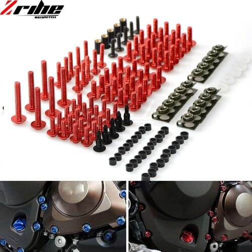 For Universal Motorcycle Fairing Body Bolts Spire Screw Nut For Yamaha MT07 MT09 MT 07 09 2013 2014 2015 2016 2017 FZ07 FZ09 FZ