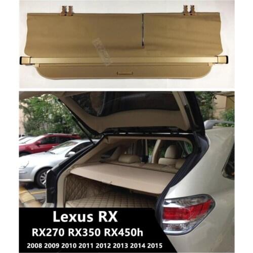 For Rear Trunk Cargo Cover For Lexus RX270 RX350 RX450h 2008 09 10 2011 2012 2013 2014 2015 Security Shield Accessories
