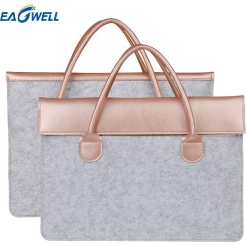 Felt Laptop Bag For 11 13 15 inch Computer Laptop Bags Notebook Tablet Bag Sleeve Pouch Case Fashion Tablet Handbags For Women