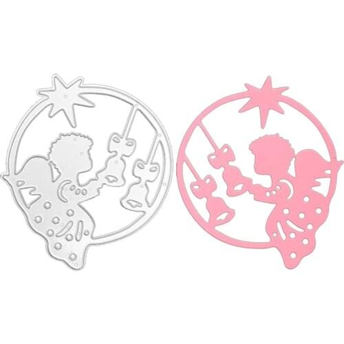 Julyarts Circle Angel Metal Cutting Dies For Scrapbooking New 2021 Mold For DIY Decorative Scrapbooking Engraving DIY Paper Card