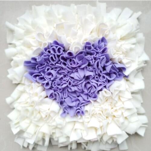 New Dog Toys 45x45cm Sniffing Mat Pet Olfactory Training Products Smell Pad Food Hidden Mats for Dogs Cats Pets Supplies