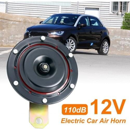 110dB Excellent 110dB Super Loud Air Horn Replacement Round Horn Practical for Car