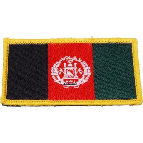 AFGHANISTAN FLAG PATCH MILITARY POLICE EMBLEM